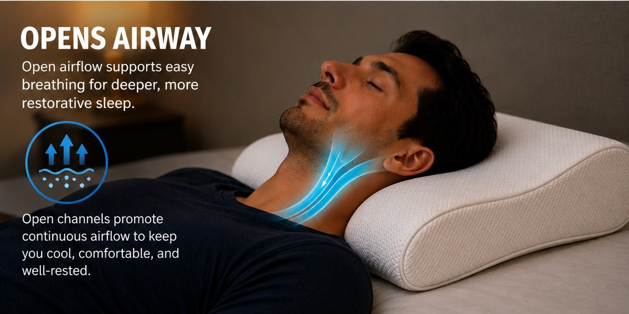 Sleepcet opens the airway