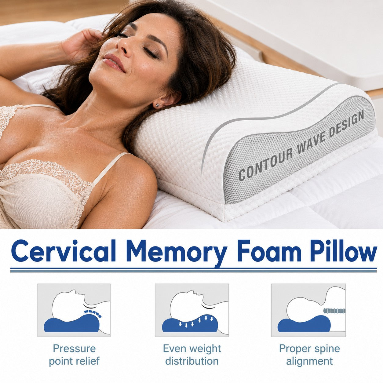 Cross-section of Sleepcet pillow
